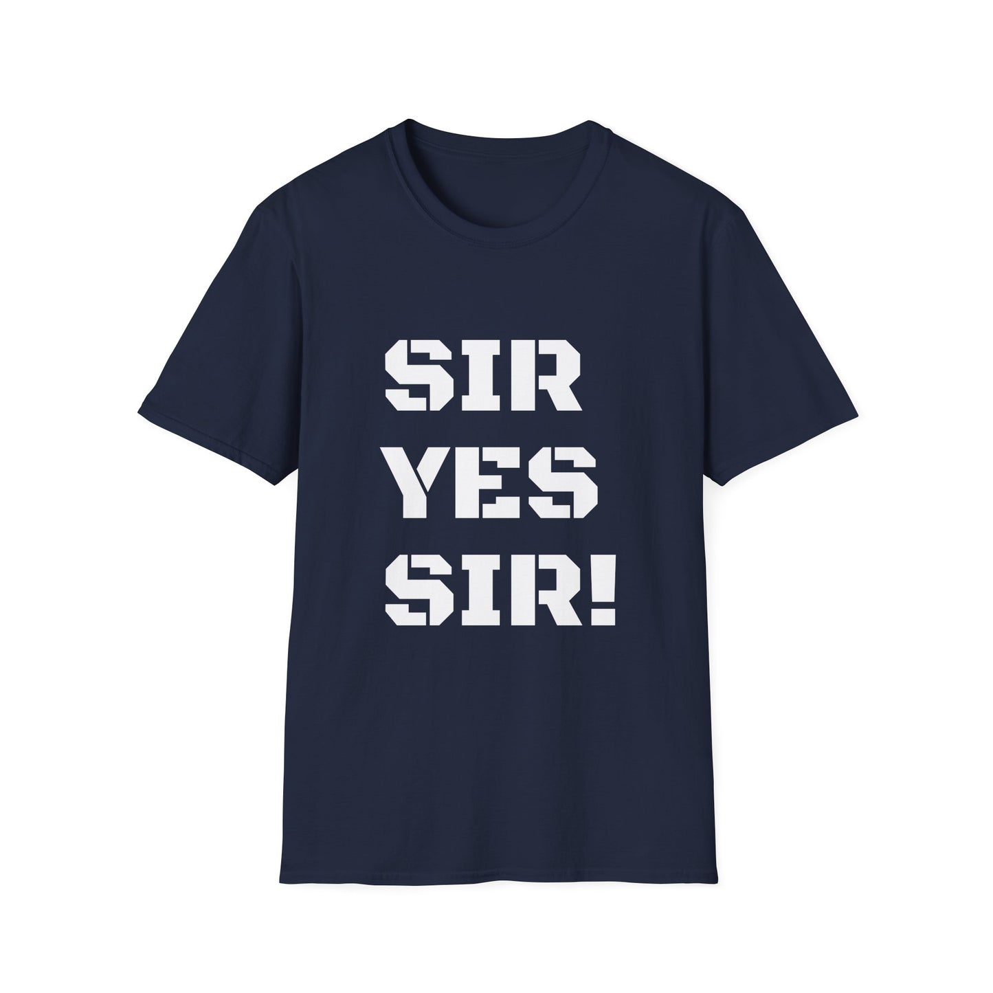 My Navy Dude,Military-Inspired Unisex T-Shirt - 'Sir Yes Sir!' & 'Sir No Sir!' Graphic Tee, Casual Wear, Perfect Gift for Veterans, Troops, [...]