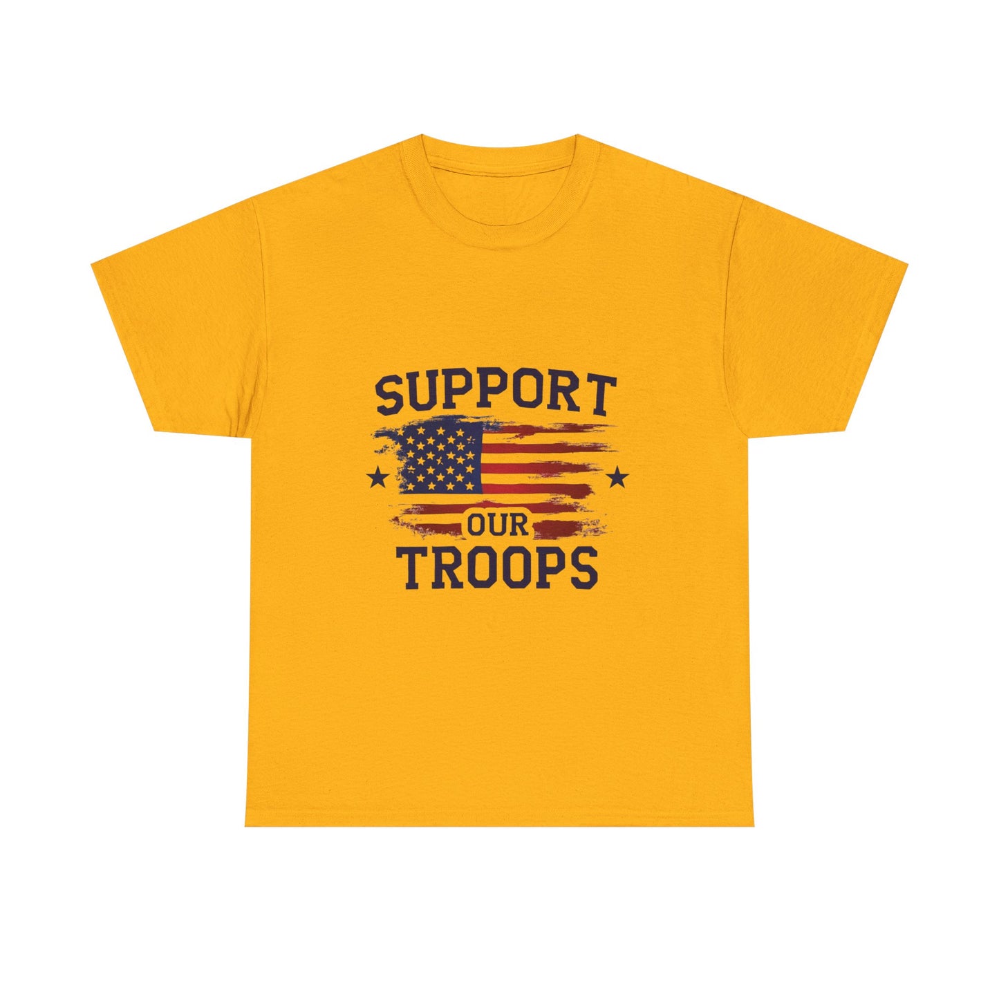 Support Our Troops Unisex T-Shirt | Patriotic Tee | Veteran Appreciation | Military Support | Gift for Heroes