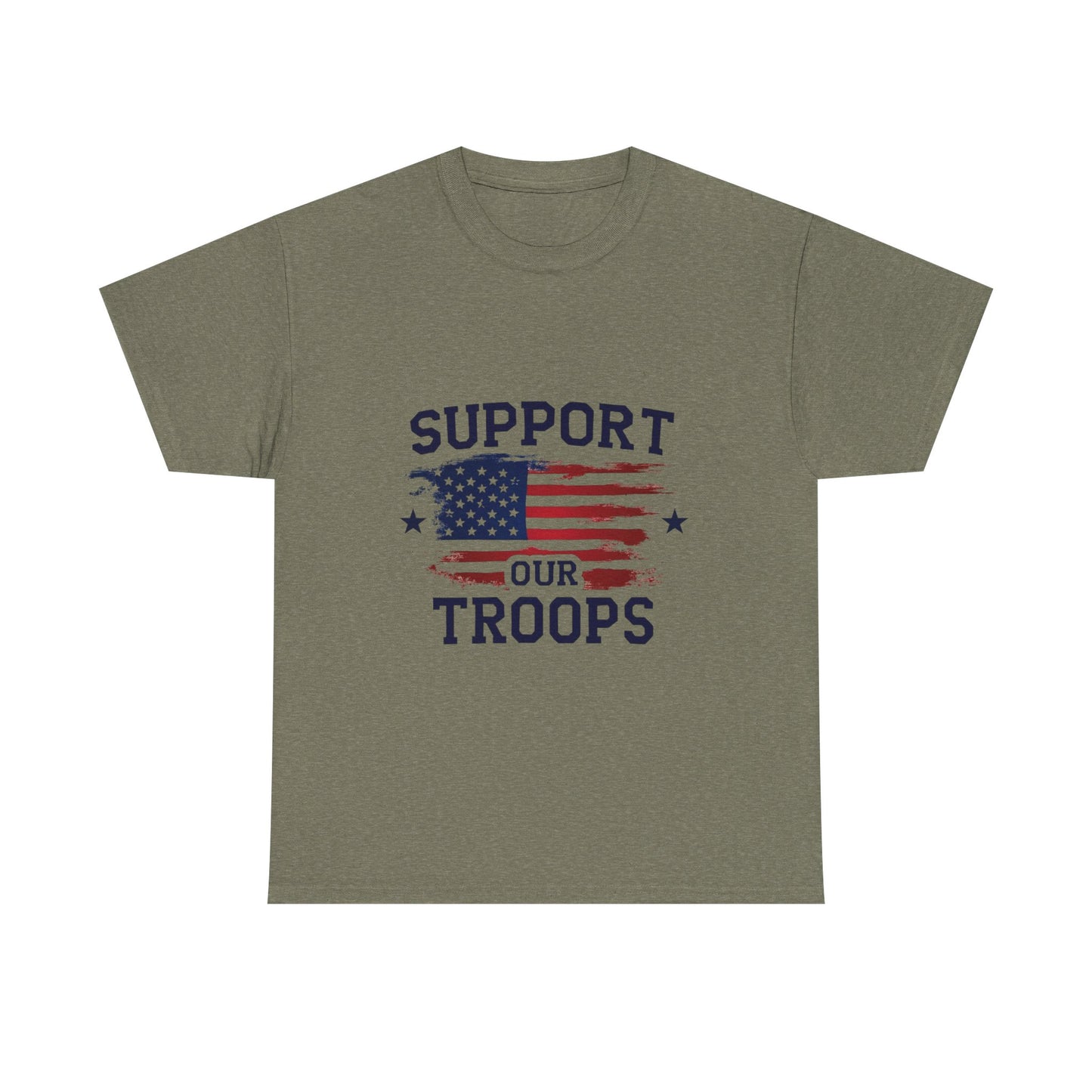 Support Our Troops Unisex T-Shirt | Patriotic Tee | Veteran Appreciation | Military Support | Gift for Heroes