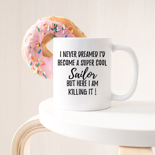 Sailor Gift, Sailor Mug, Gift For Sailor, Sailing
